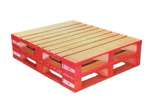 Pallet go tieu chuan Loscam Chau A KT 1000x1200x156mm anh 1