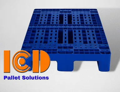 Pallet Nhựa Lót Sàn 1200x1000x78 mm màu xanh dương PL03-LS
