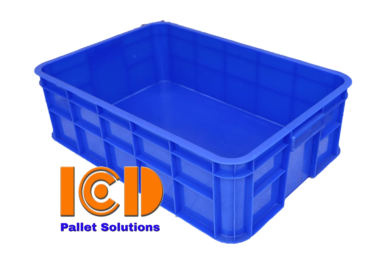 Thùng nhựa sóng bít ICD04-19S KT610x420x190mm