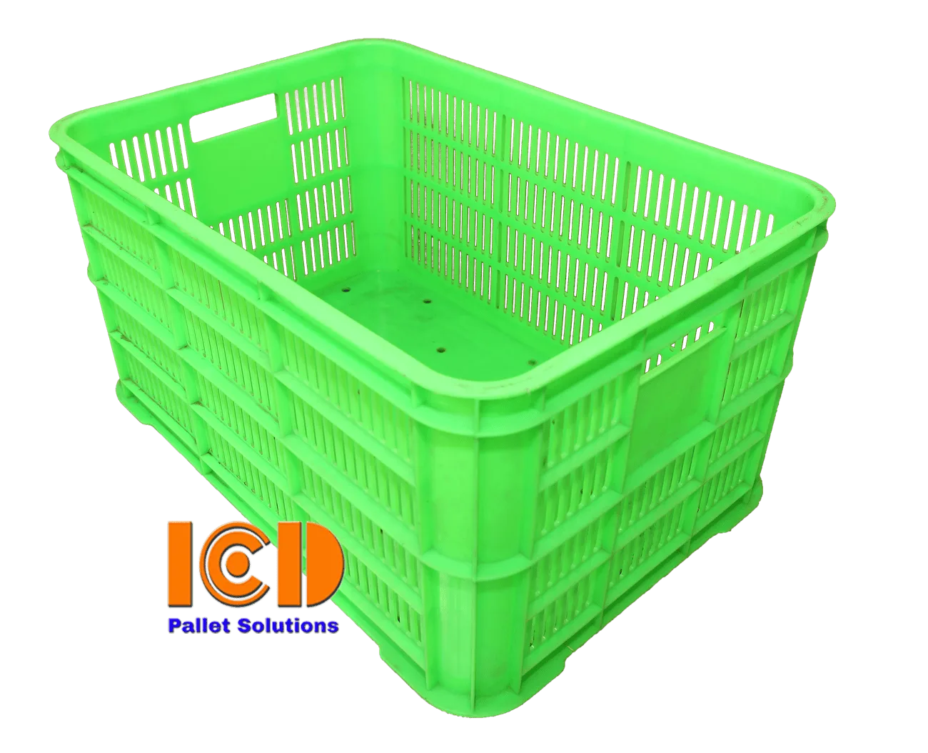 Thùng nhựa sóng hở ICD DB-31V KT 610x420x310 mm