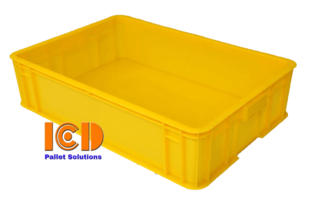 Thùng nhựa sóng bít ICD03-15S KT610x420x150 mm