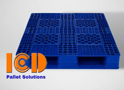 Pallet Nhựa Kê Kho Lạnh ICD PL19-LK 1200x1000x150 mm xanh