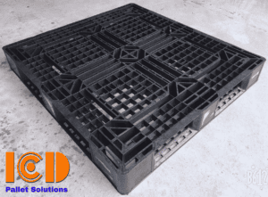Pallet-nhựa-cũ-ICD-KT1200x1100x150mm-đen