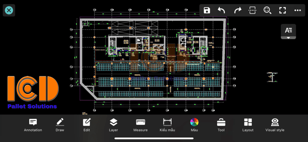 ICD triển khai dịch vụ thuêpallet