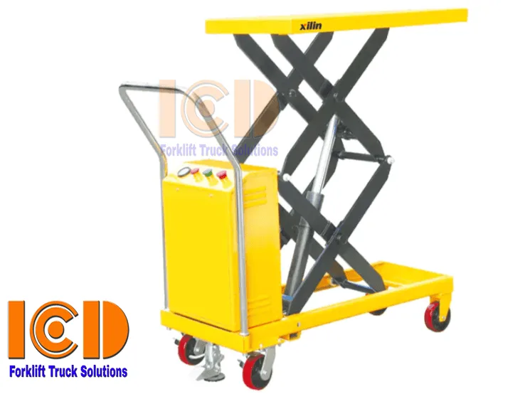 Xe nâng mặt bàn điện ICD DPS35 siêu tiện lợi