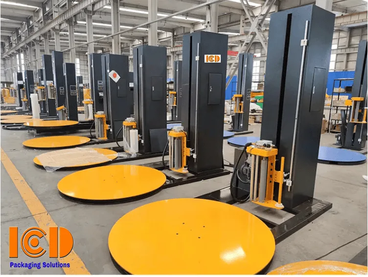 Máy quấn màng pallet tự động ICD - T1650FZ chất lượng cao