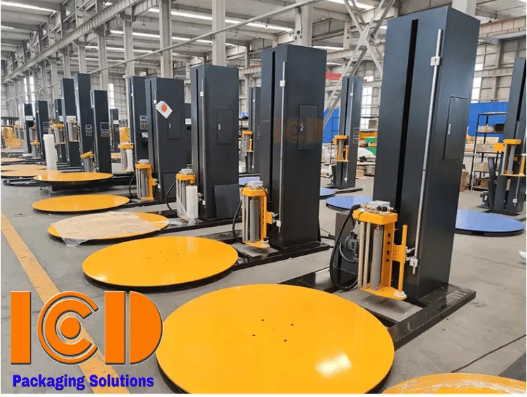 Máy quấn màng pallet tự động giá rẻ ICD-T1650F