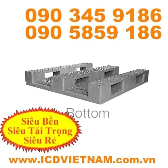 Warehouse Storage Pallet ICD-PL-171715-N 1700x1700x150 mm - product photo 2