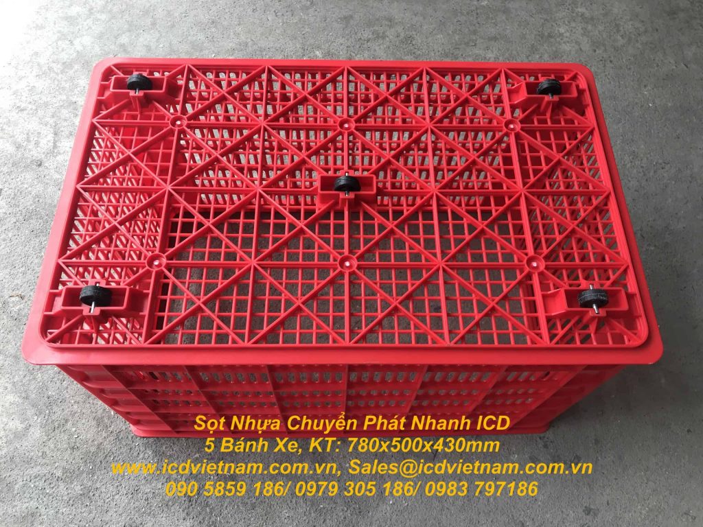 Sọt-nhựa-ICD5W-43V-có-5-bánh-xe
