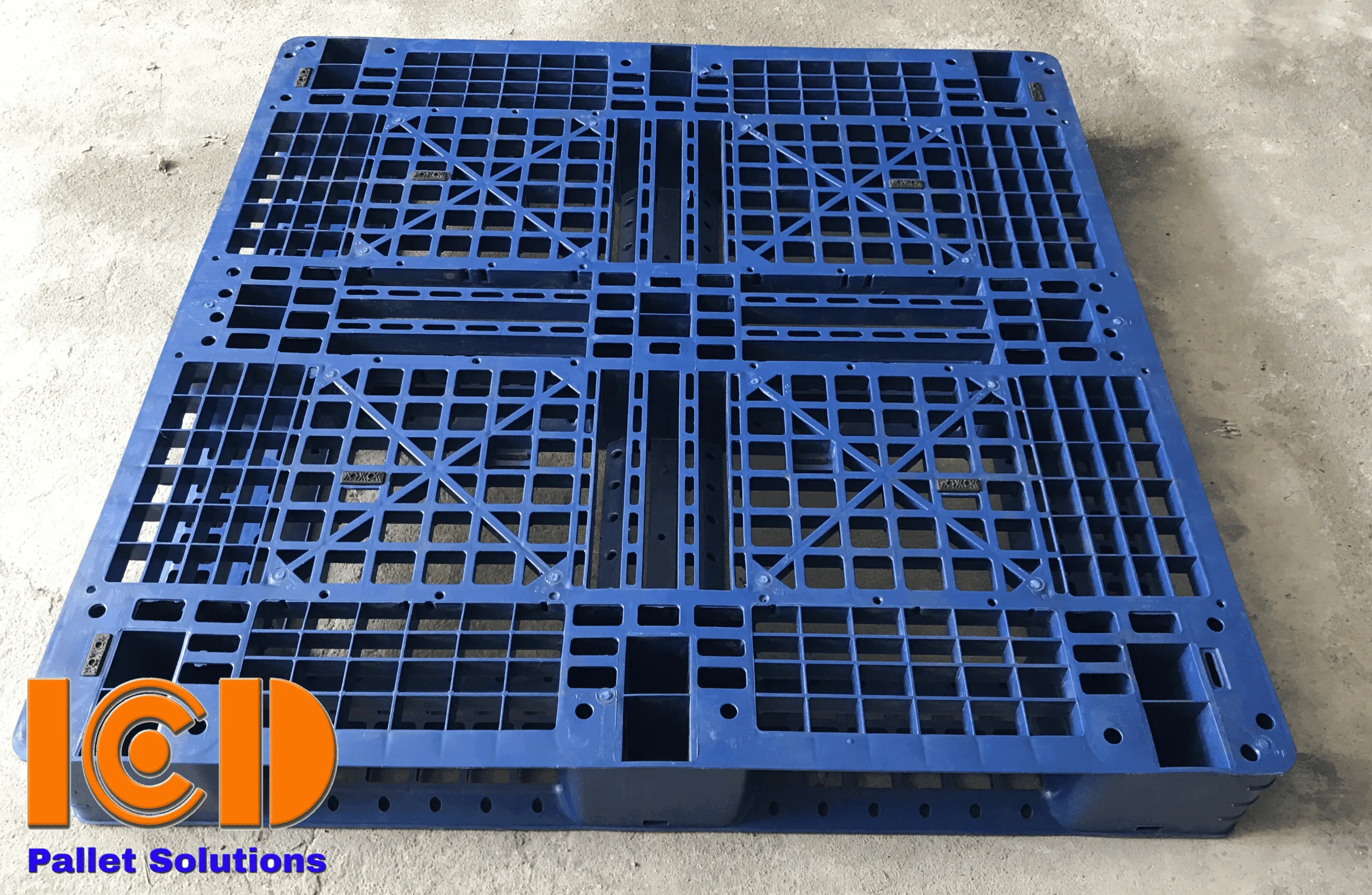 Pallet Nhựa IPS WMV1212 VN RC KT 1200x1200x150 mm xanh
