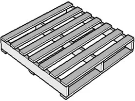 Pallet gỗ 1 mặt 2 chiều nâng ICD Việt Nam
