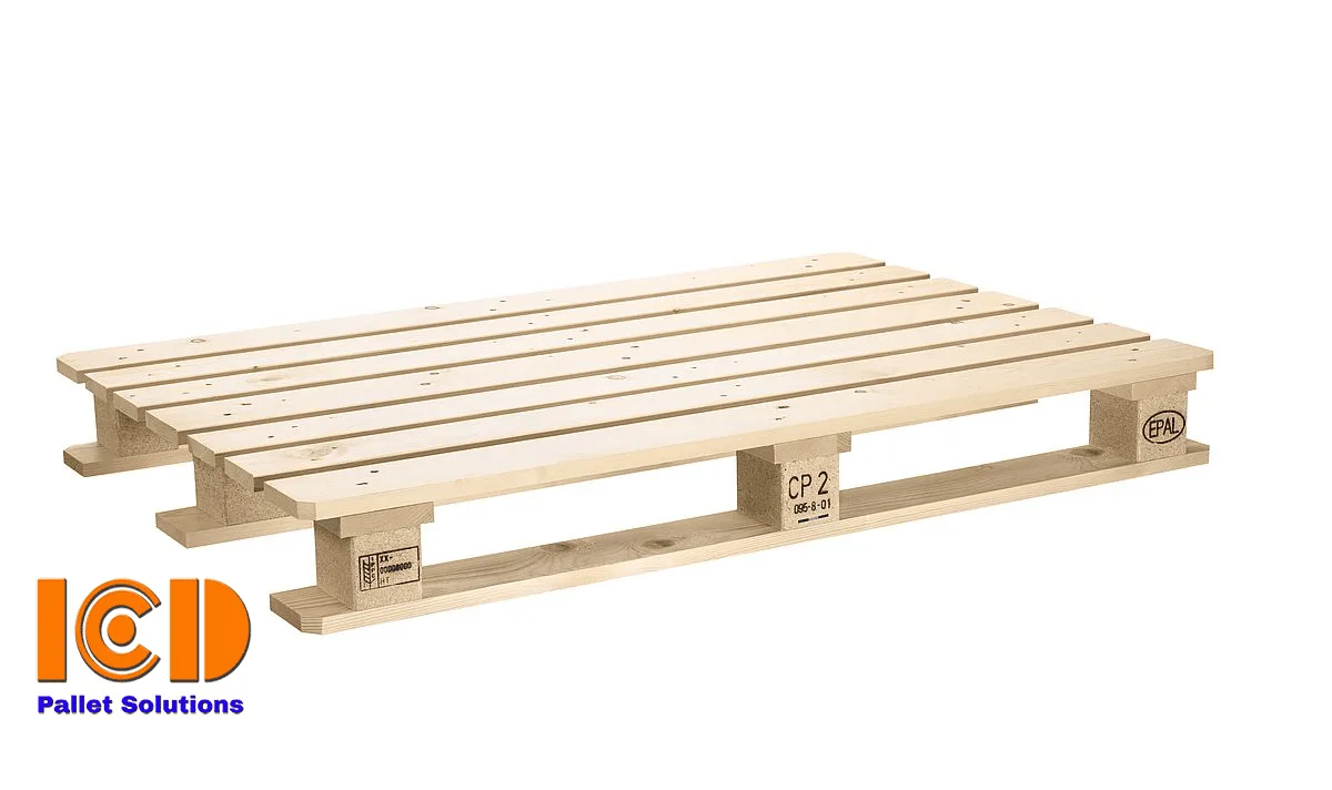 Pallet gỗ tiêu chuẩn EPAL CP2 KT800x1200x138mm