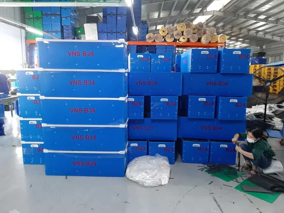 Thùng nhựa Danpla sản xuất tại ICD Việt Nam