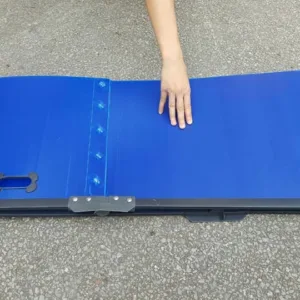 Thùng nhựa Danpla gập có nẹp có góc xoay