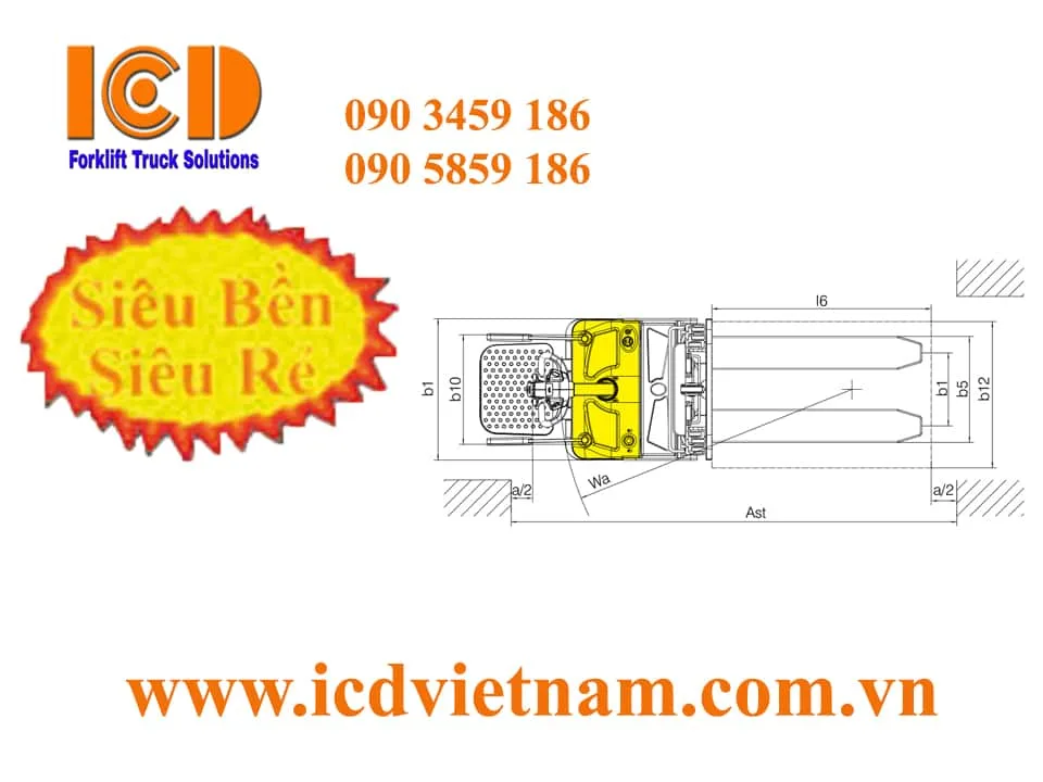 Xilin Electric Rider Reach Stacker ICD CBD20SR 2000kg - product photo 3