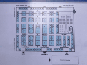 Sơ đồ triển lãm VIMEXPO 2020