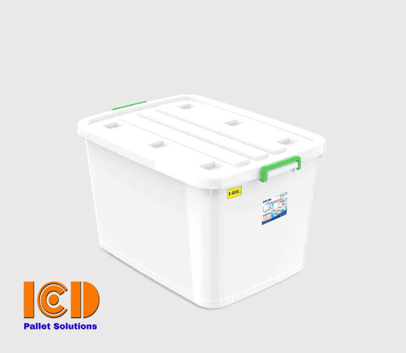 Thùng nhựa ICD-No.214 đa năng vuông 140L