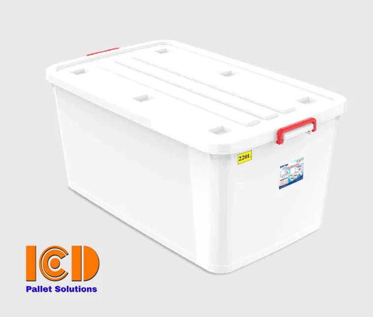 Thùng nhựa ICD-No.853 vuông 220L