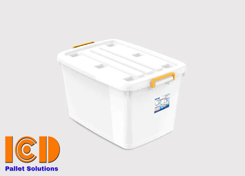 Thùng nhựa đa năng vuông 90L ICD - No.747