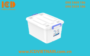 Thùng nhựa đa năng vuông 30L - No.750