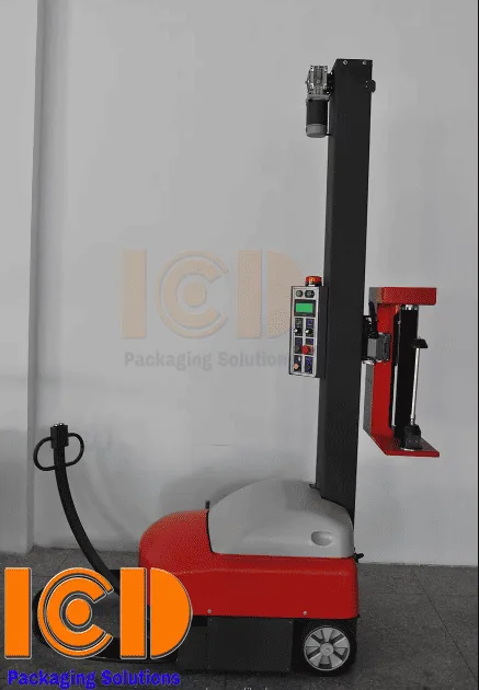 Robot quấn kiện pallet tự động ICD-XT4510 siêu thông minh