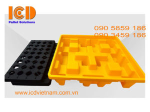 pallet nhựa chống tràn dầu PLNCTD - 1313 - 1LK