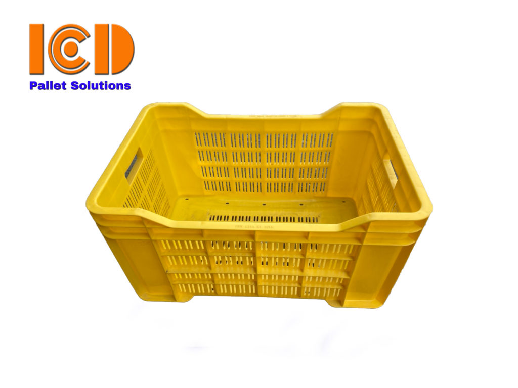 Thùng nhựa 6 sóng hở ICD-5046 giá rẻ