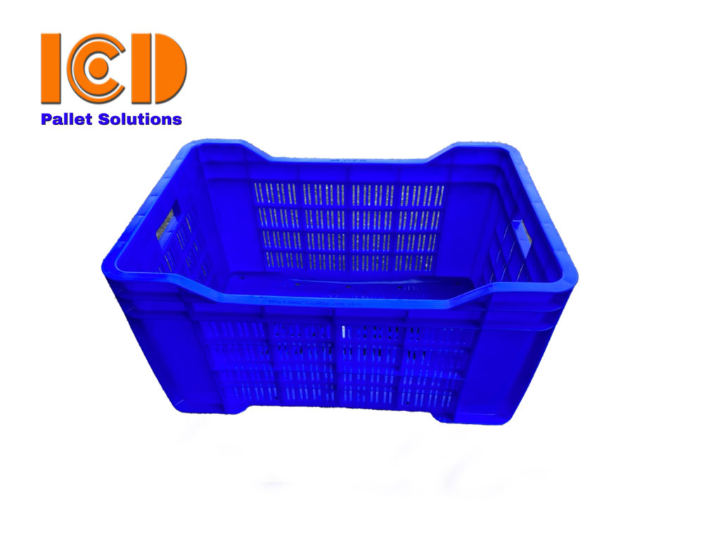 Thùng nhựa 6 sóng hở ICD-5046 giá rẻ