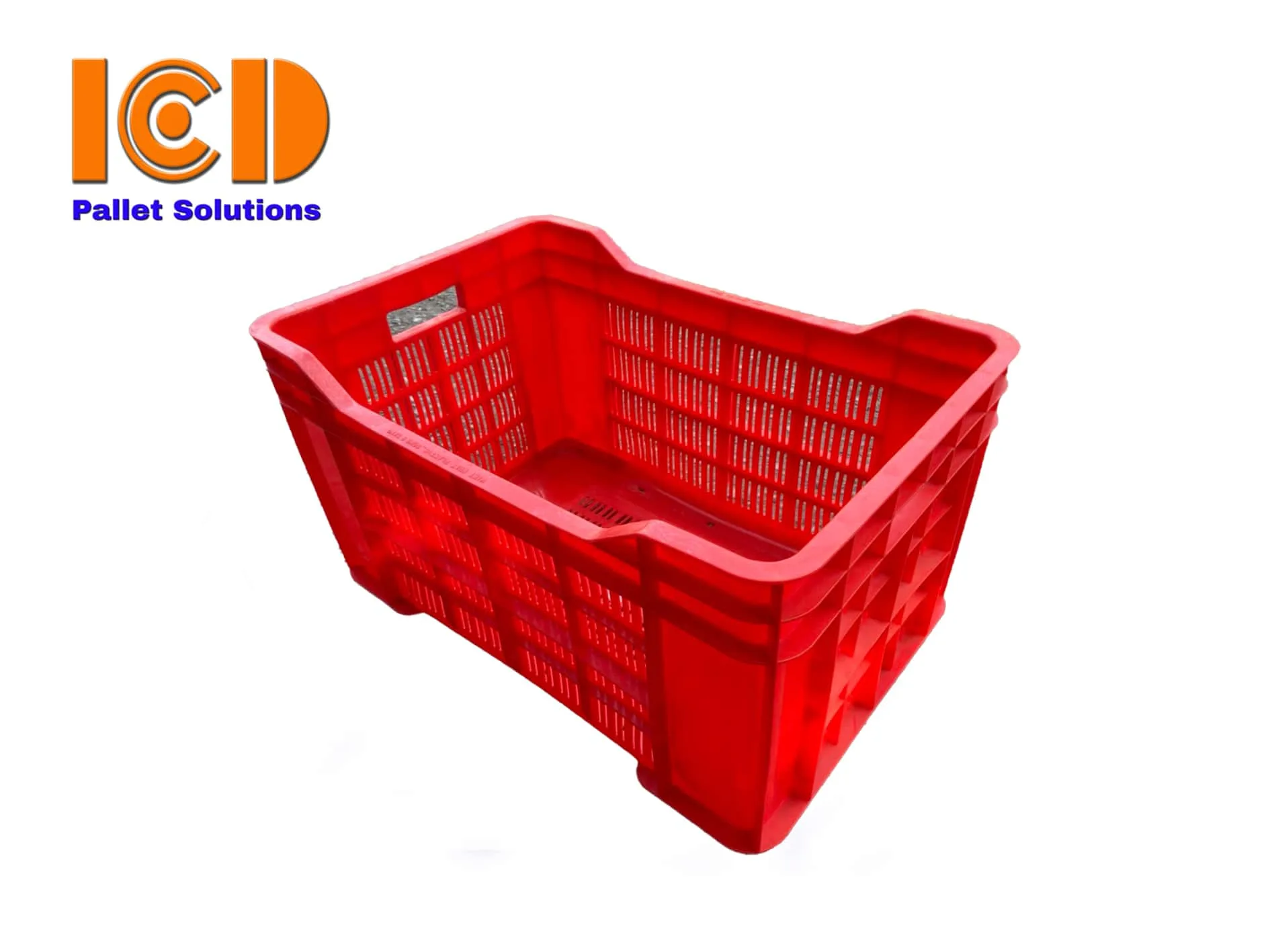 Thùng nhựa 6 sóng hở ICD-5046 giá rẻ