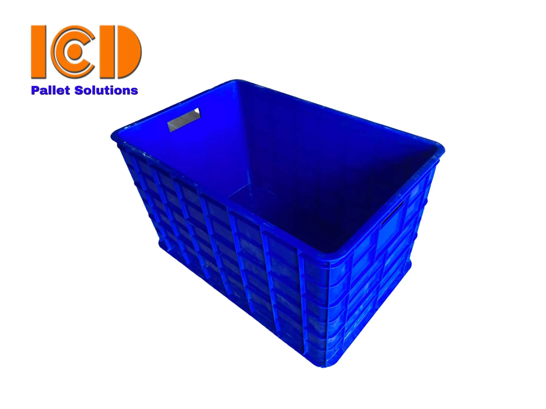 Thùng nhựa ICD sóng đặc có 5 bánh xe