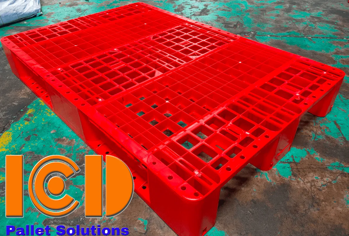 3-Runner Plastic Pallet ICD-PLK-1208155-3C 1200x800x155 mm - product photo 2