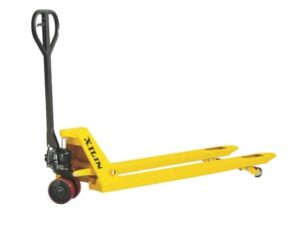 xe nâng tay thấp tải trọng 2.5T càng hẹp