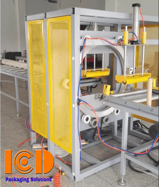 Horizontal Stretch Wrapping Machine ICD-SW-S800E - product photo 5