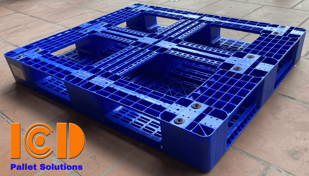 Pallet Nhựa ICD PL19 KT1200x1000x150mm xanh dương6
