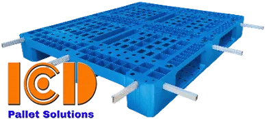 Pallet nhựa ICD IPS PL10-2 KT1200x1000x150mm có lõi thép