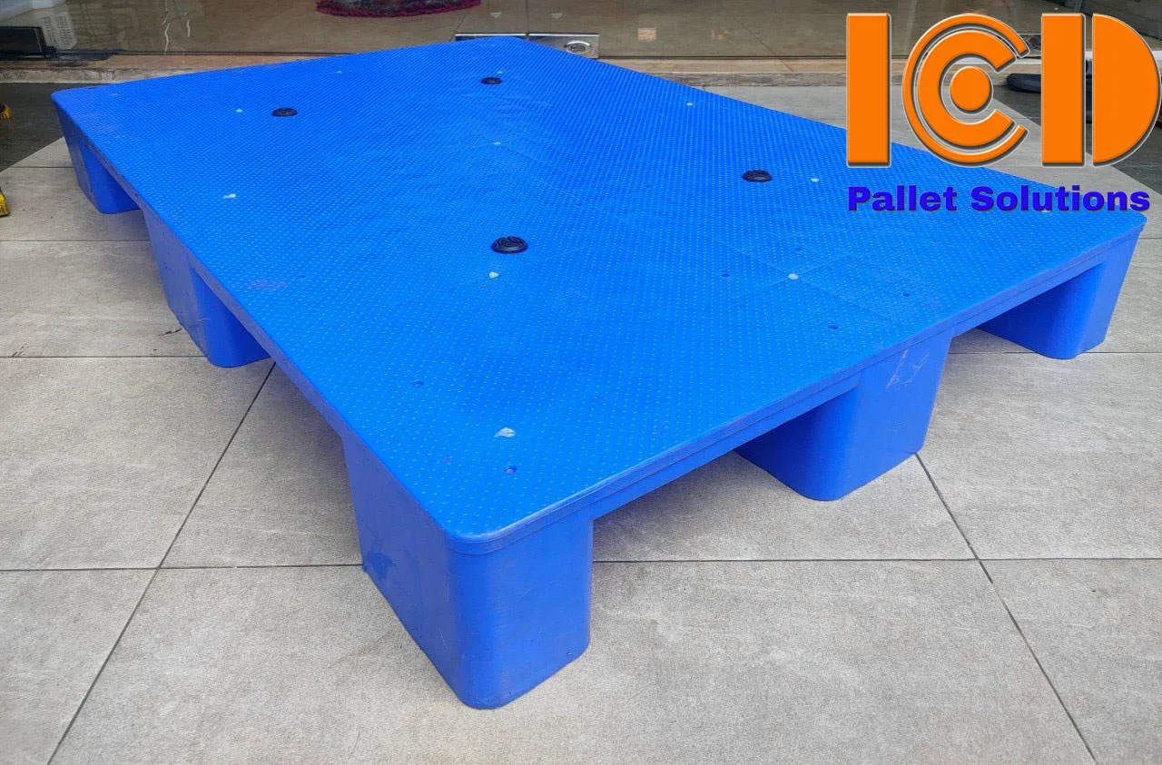 Pallet nhựa 9 chân ICD-SLS1208B1 KT1200x800x140mm