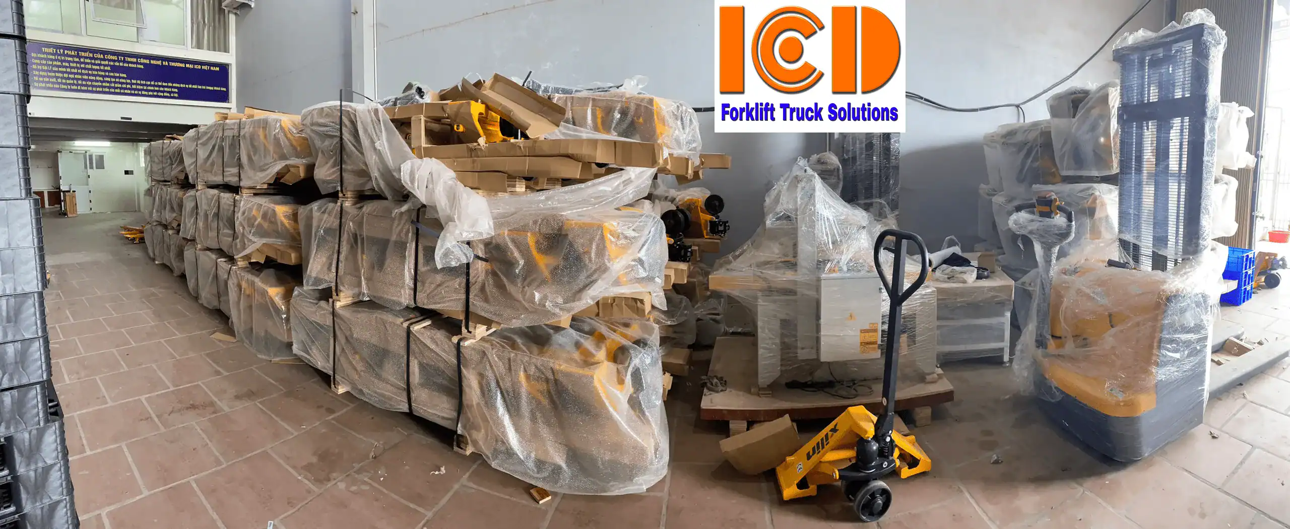 Xilin Hand Pallet Truck DF-III 2500kg Long Fork ICD ICD-DFIII-25L - product photo 2