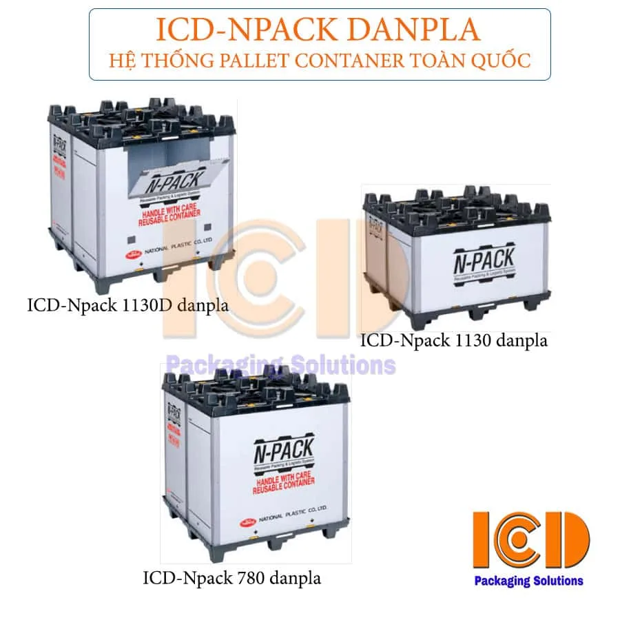 ICD Npack danpla – Hệ thống pallet container toàn quốc
