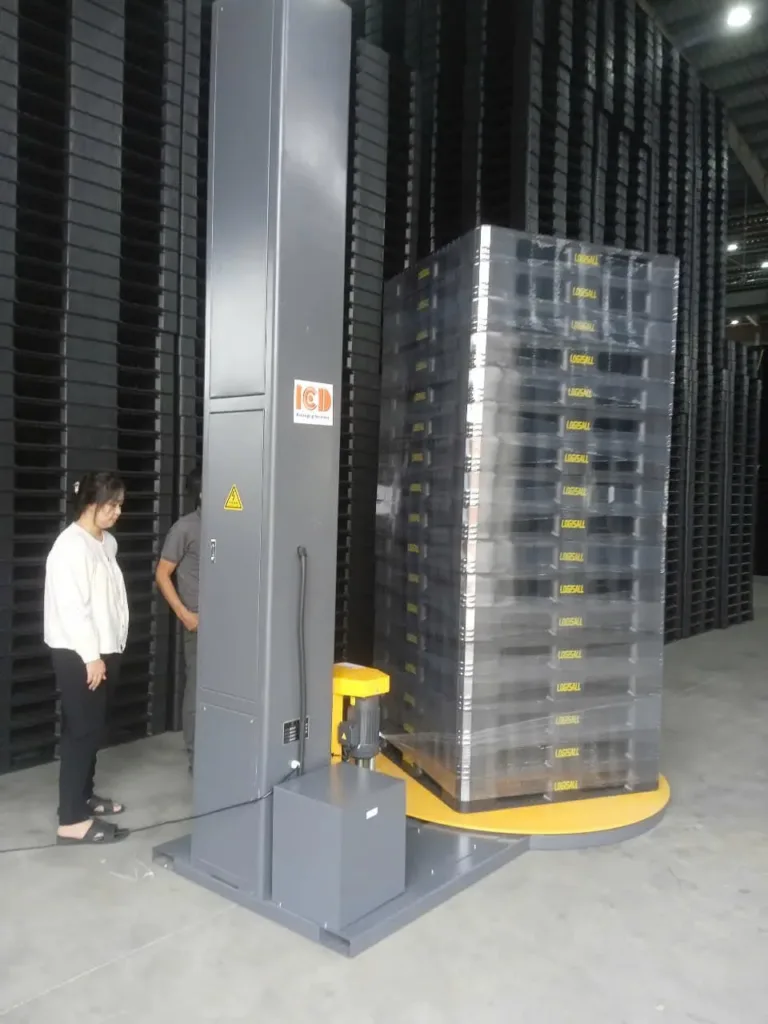 Hỗ trợ, tư vấn máy quấn màng Pallet tại Vũng tàu.