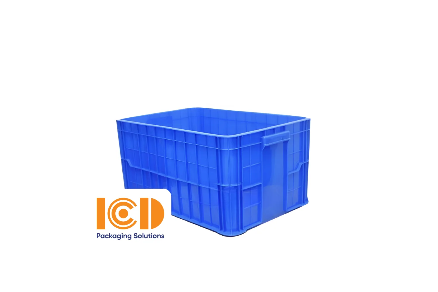 Thùng nhựa HS019 sóng bít 3T1 610x420x310 mm