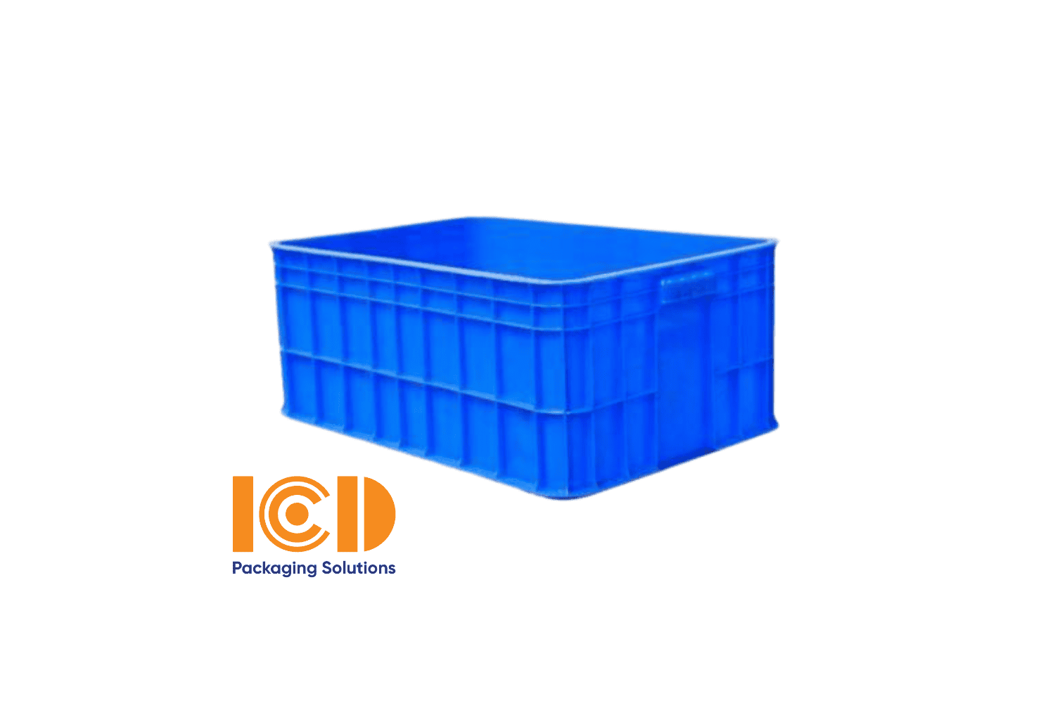 Thùng nhựa sóng bít ICD KT610x420x250mm kích thước 610x420x250 mm