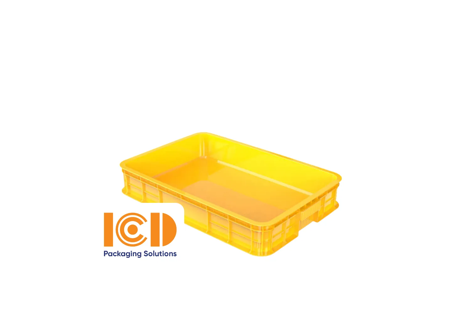 Thùng nhựa sóng bít ICD02-10S KT610x420x100mm