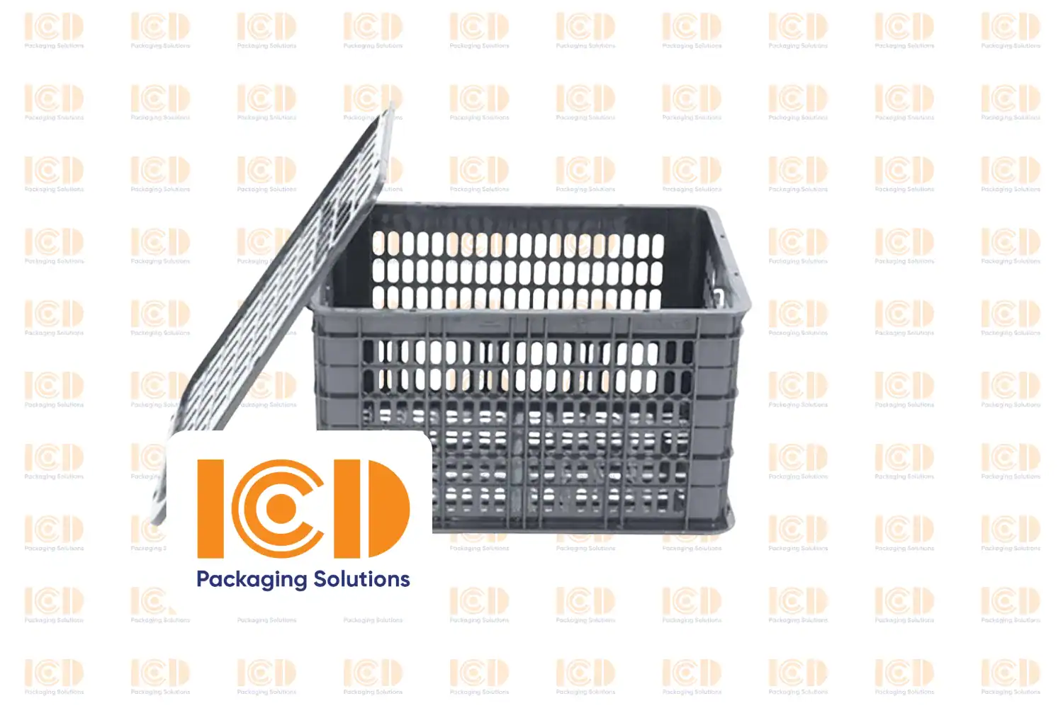 Agricultural Produce Crate ICD-S513930 510x390x300 mm - product photo 2