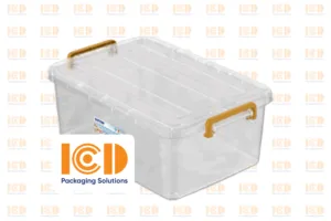Thùng Nhựa Có Nắp 30L Chữ Nhật ICD-No.H117 Đa Năng