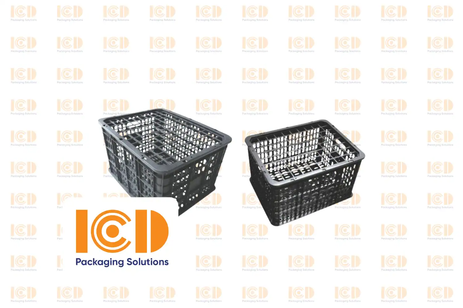 Agricultural Produce Crate ICD-S513930 510x390x300 mm - product photo 3