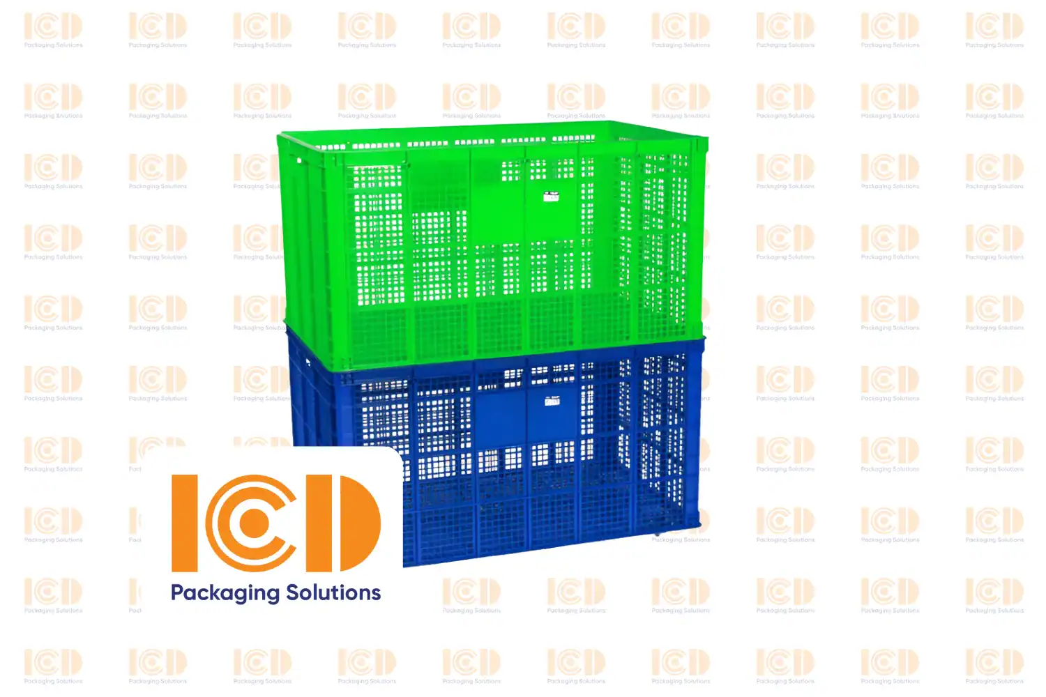 Solid Plastic Bin ICD HS014-8B 1030x670x540 mm - product photo 4