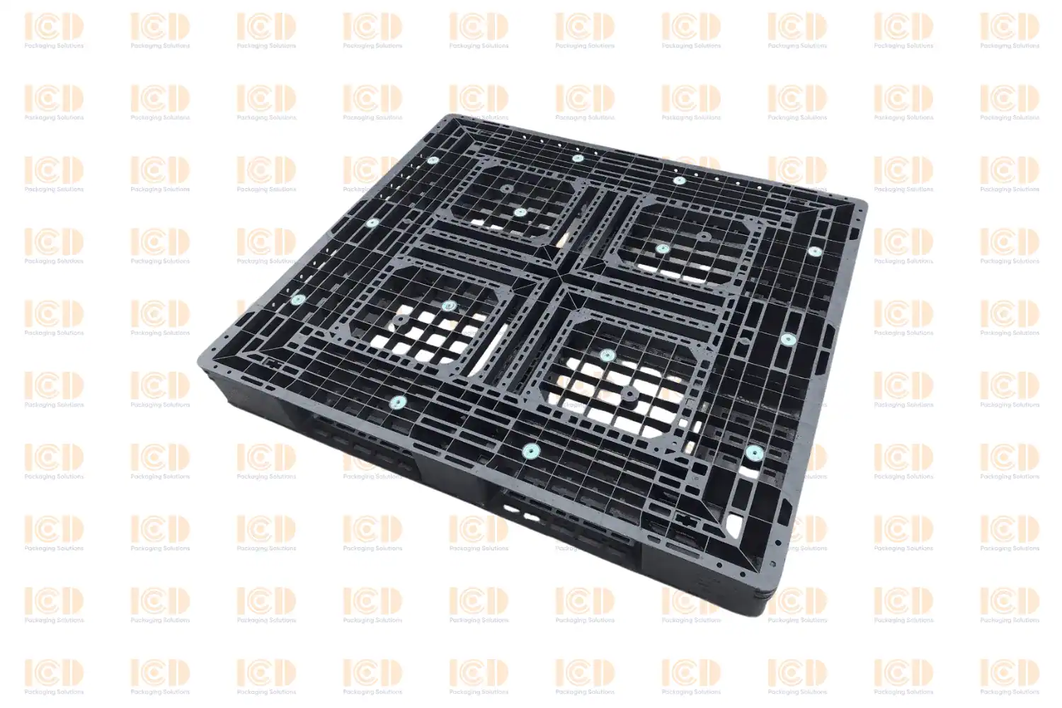 Used Plastic Pallet ICD-PNC-130110150-D 1300x1100x150 mm - product photo 2