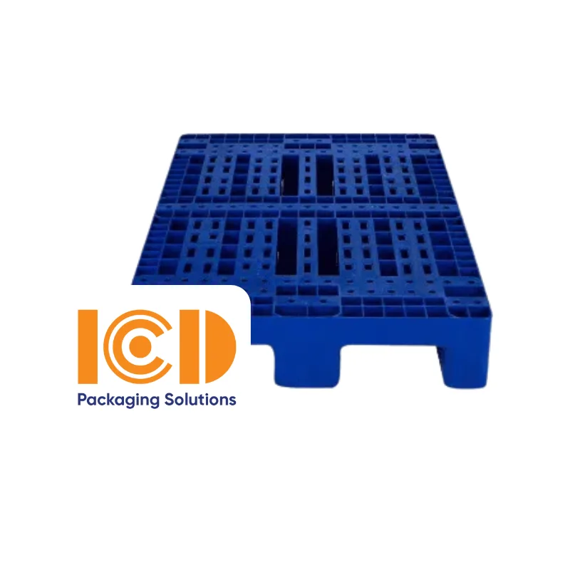 Pallet Nhựa Lót Sàn 1200x1000x78 mm màu xanh dương PL03-LS