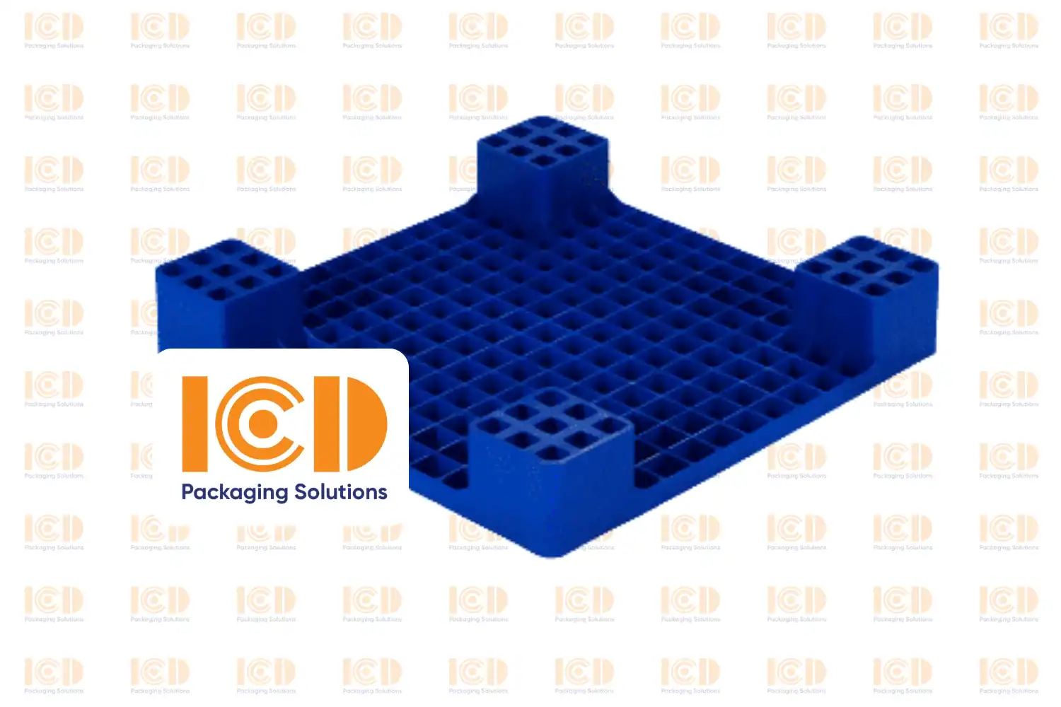 Floor-Lining Plastic Pallet PL07-LS 600x600x100 mm - product photo 2