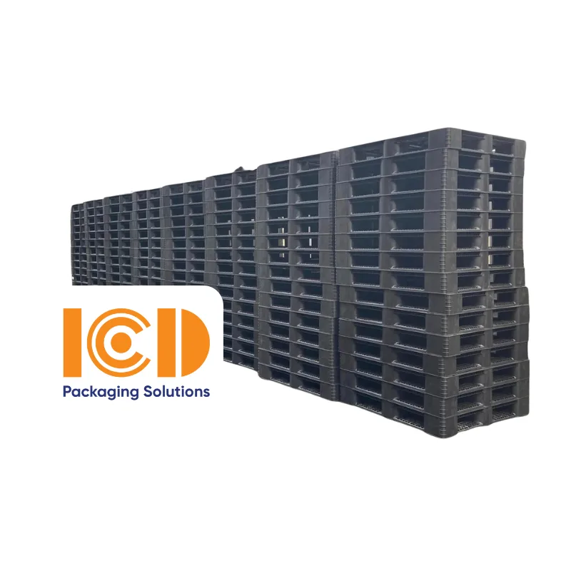 Pallet nhựa lót sàn PL09-LS 1200x1000x145 mm màu xanh dương